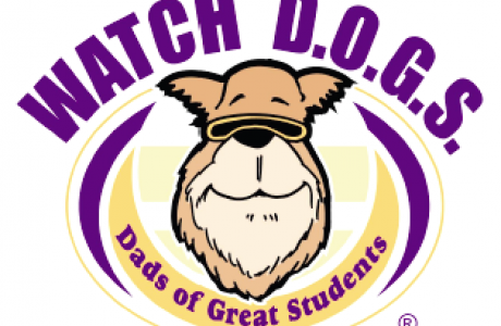 Watch DOGS Bulldog logo purple and yellow