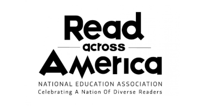 Read Across America logo in black text