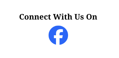Connect With Us On-text, Facebook logo