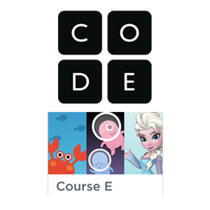 Code.org Course E graphic