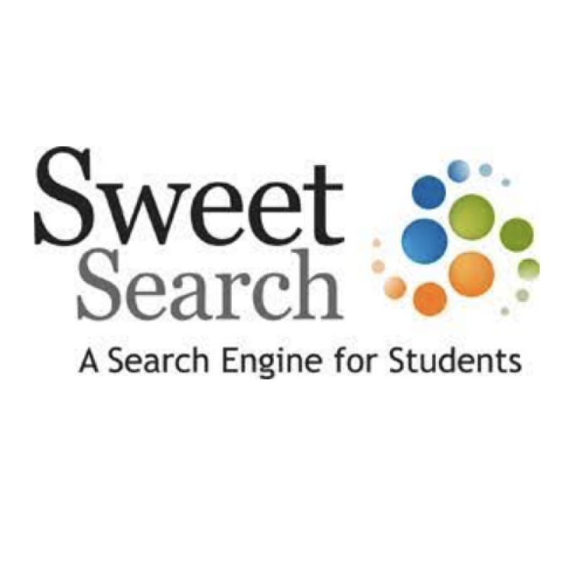 Sweet Search logo with multi colored circles